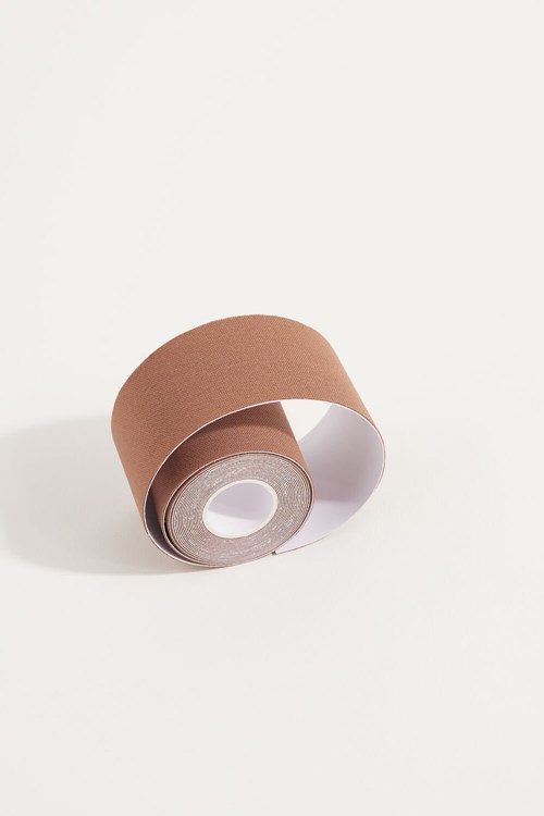 Natural - 502i - Dark Beige Intimissimi Stick-On Fabric Tape | OVST-89064