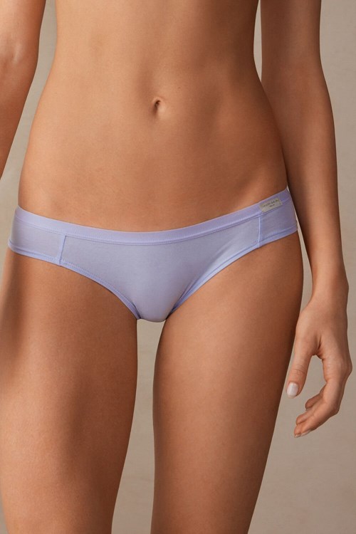 Violet - 212j - Sweet Lavender Intimissimi Cotton Panties | VBHZ-15382