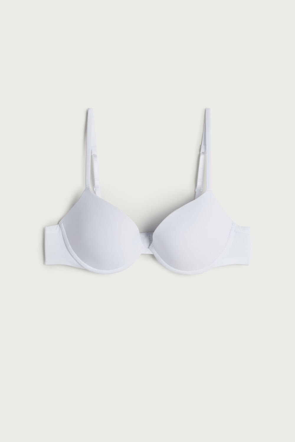 001 - White Intimissimi Bellissima Push-up Bra in Microfiber | BGVY-04738