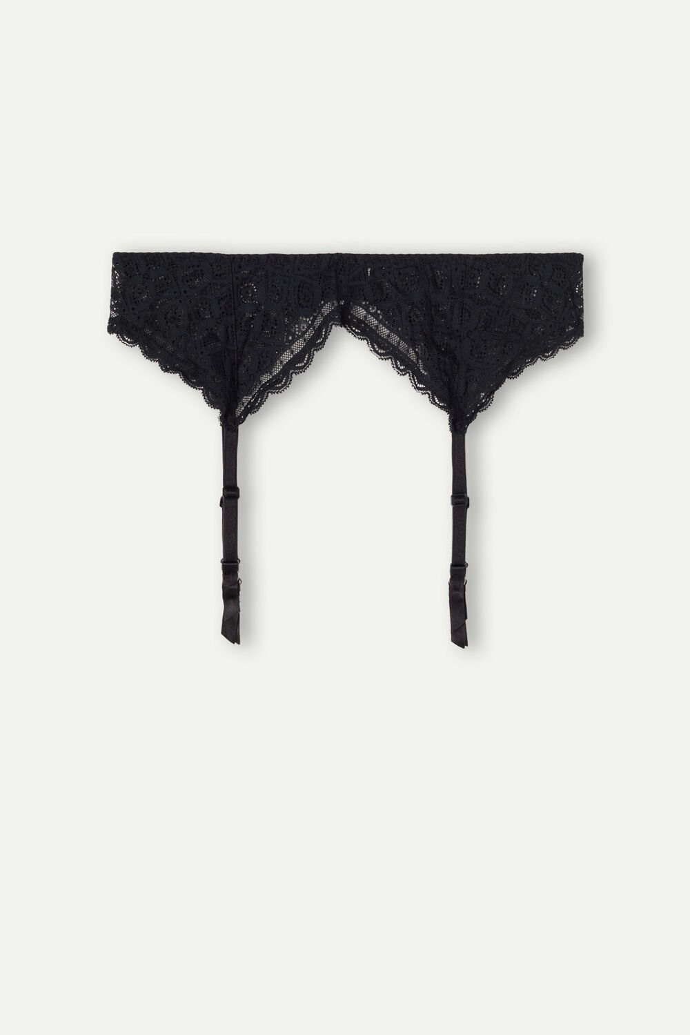 019 - Black Intimissimi Lace Garter Belt | DQUF-14280