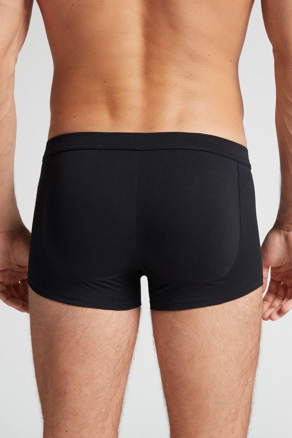 019 - Black Intimissimi Push-up Boxers in Stretch Cotton | TWIV-52469