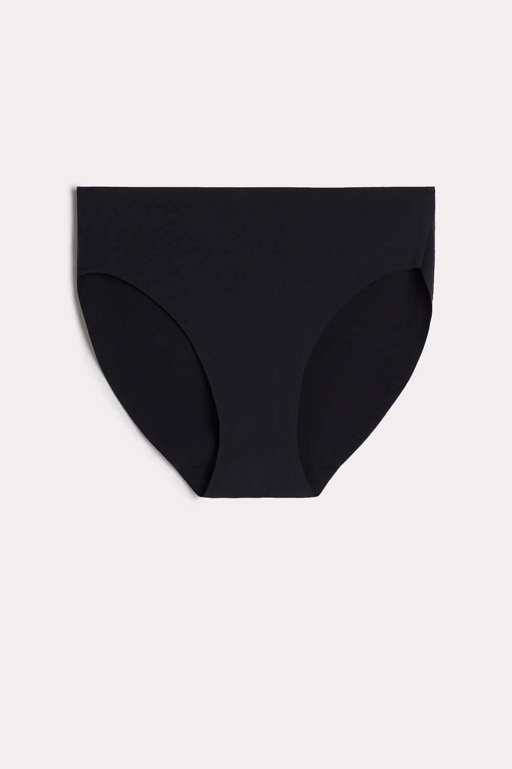 019 - Black Intimissimi Seamless Microfiber Panties | XHJS-15964