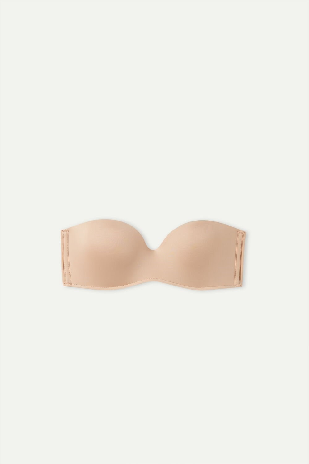 044 - Soft Beige Intimissimi Gioia Bandeau Bra in Ultralight Microfiber | DQJT-53201