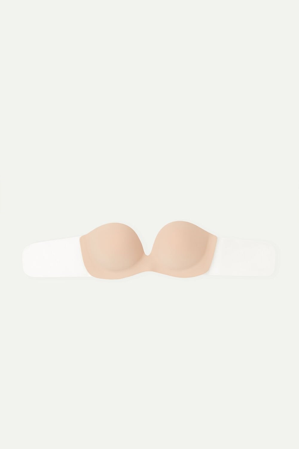 044 - Soft Beige Intimissimi Transparent Back Strapless Bra | PWQF-07352