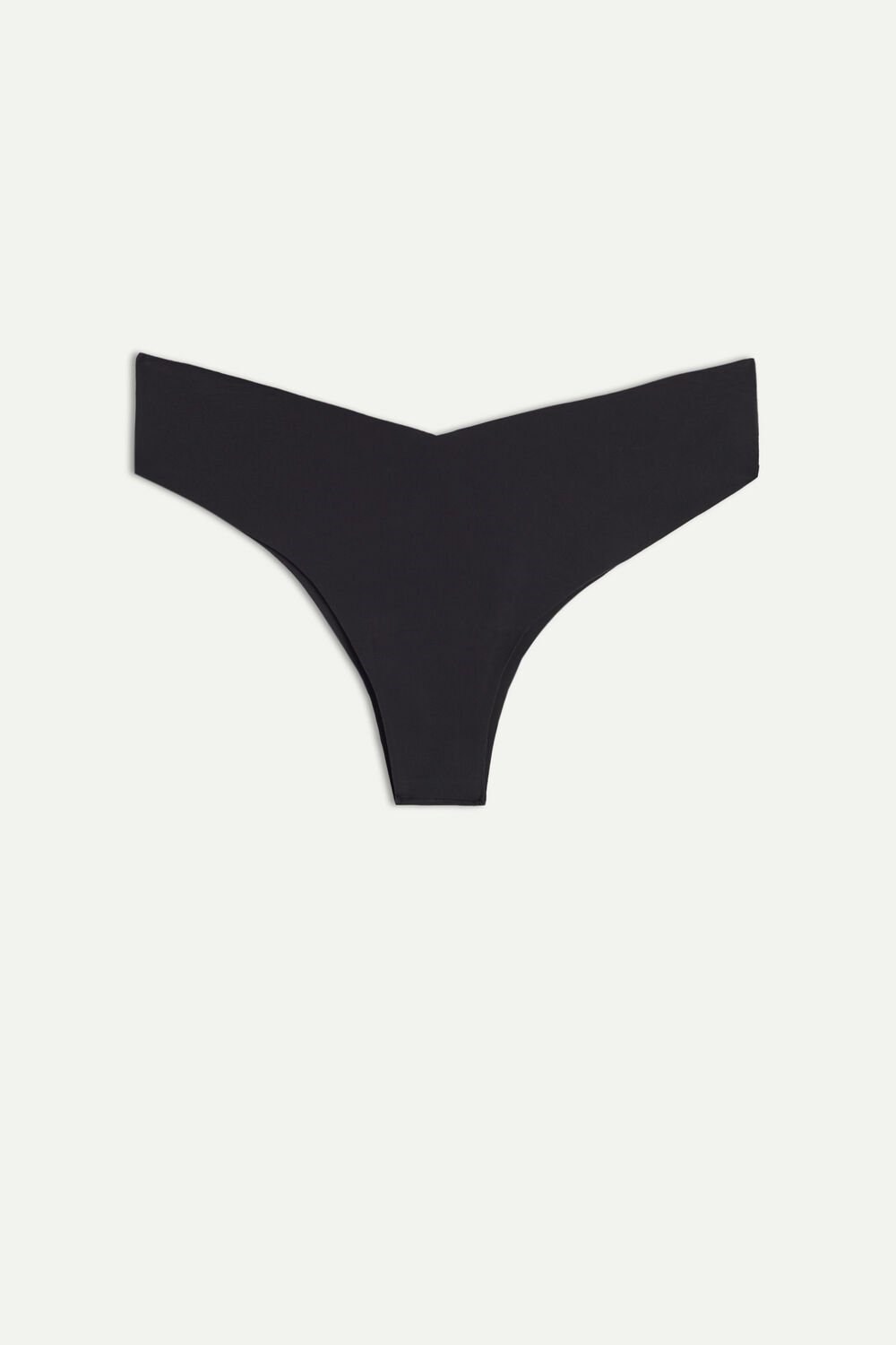 Black - 019 - Black Intimissimi 80s-style Brazilian Panties in Ultralight Microfiber | LBOH-50391