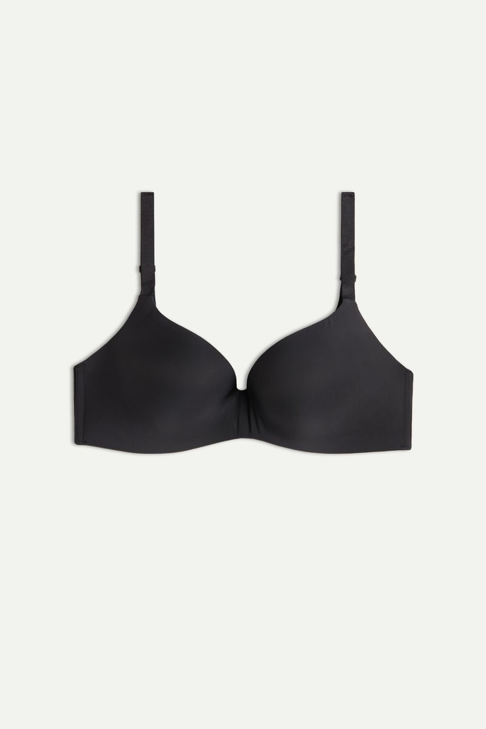 Black - 019 - Black Intimissimi Adele Triangle Bra in Ultralight Microfiber | CEQT-31745