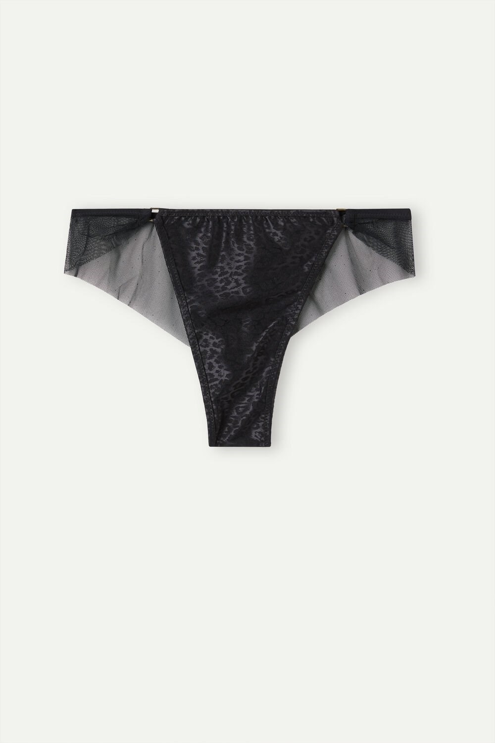 Black - 019 - Black Intimissimi Cool Minimal Brazilian | TBGN-72460