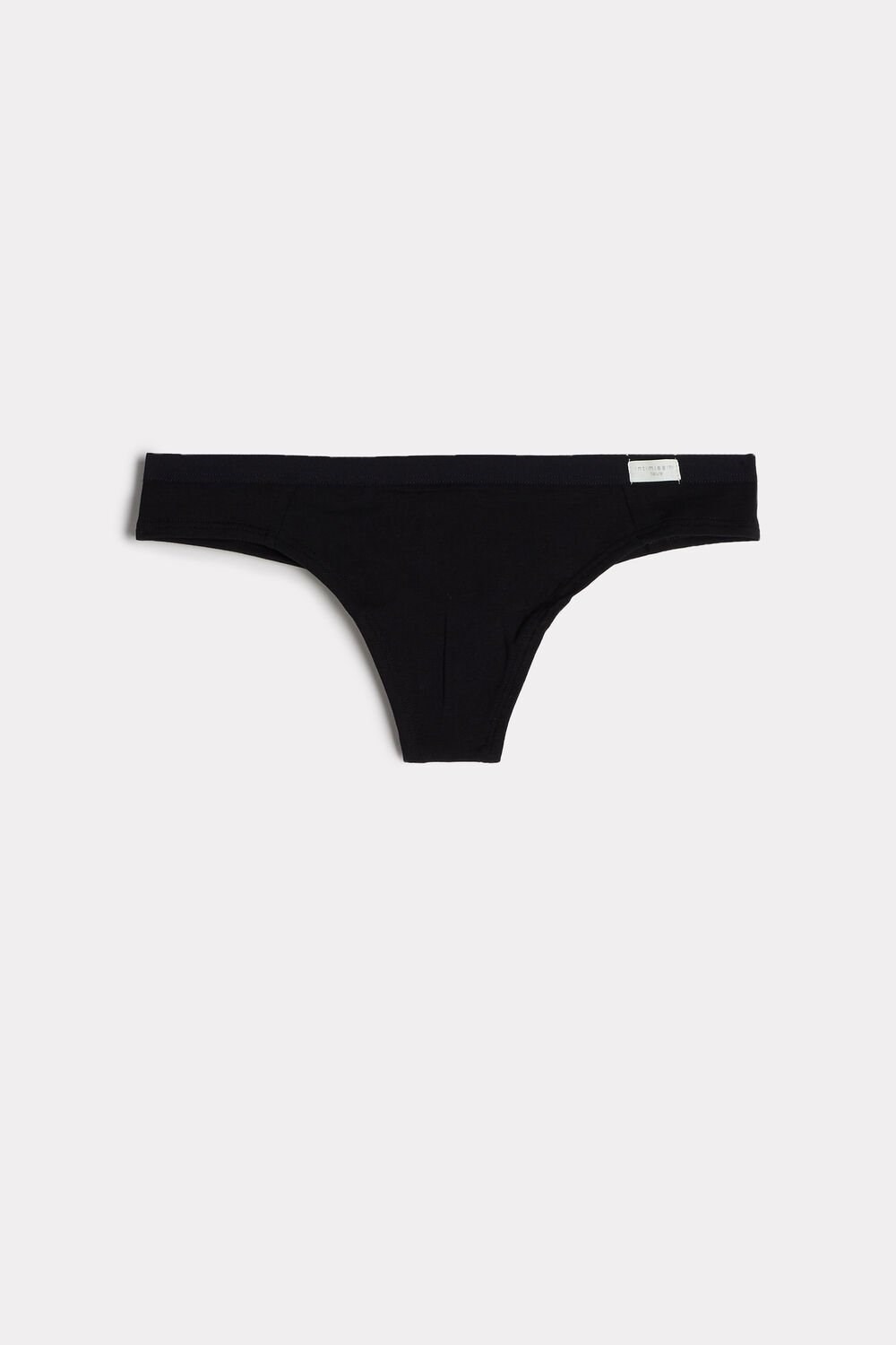 Black - 019 - Black Intimissimi Cotton Brazilian | ALOW-79850