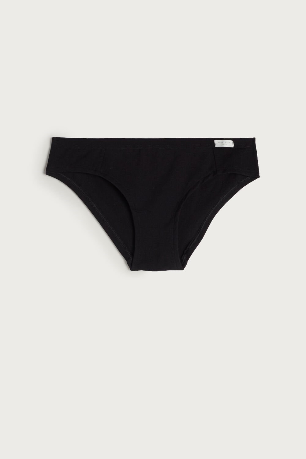 Black - 019 - Black Intimissimi Cotton Panties | SJGC-15367