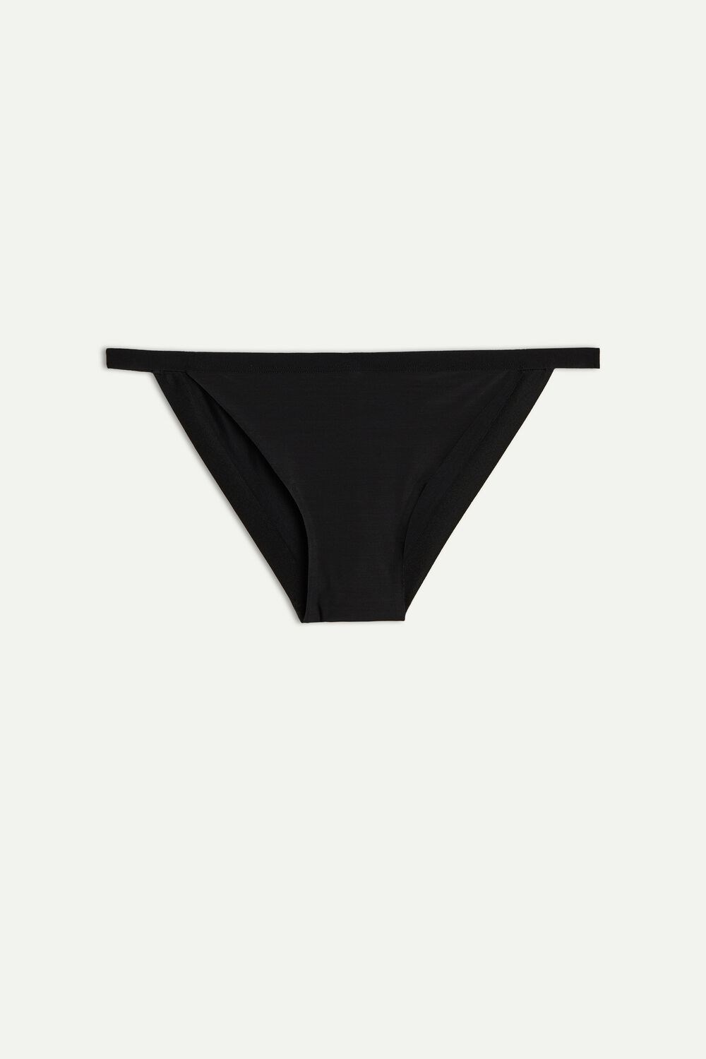 Black - 019 - Black Intimissimi Invisible Touch String Panties | LREZ-46089