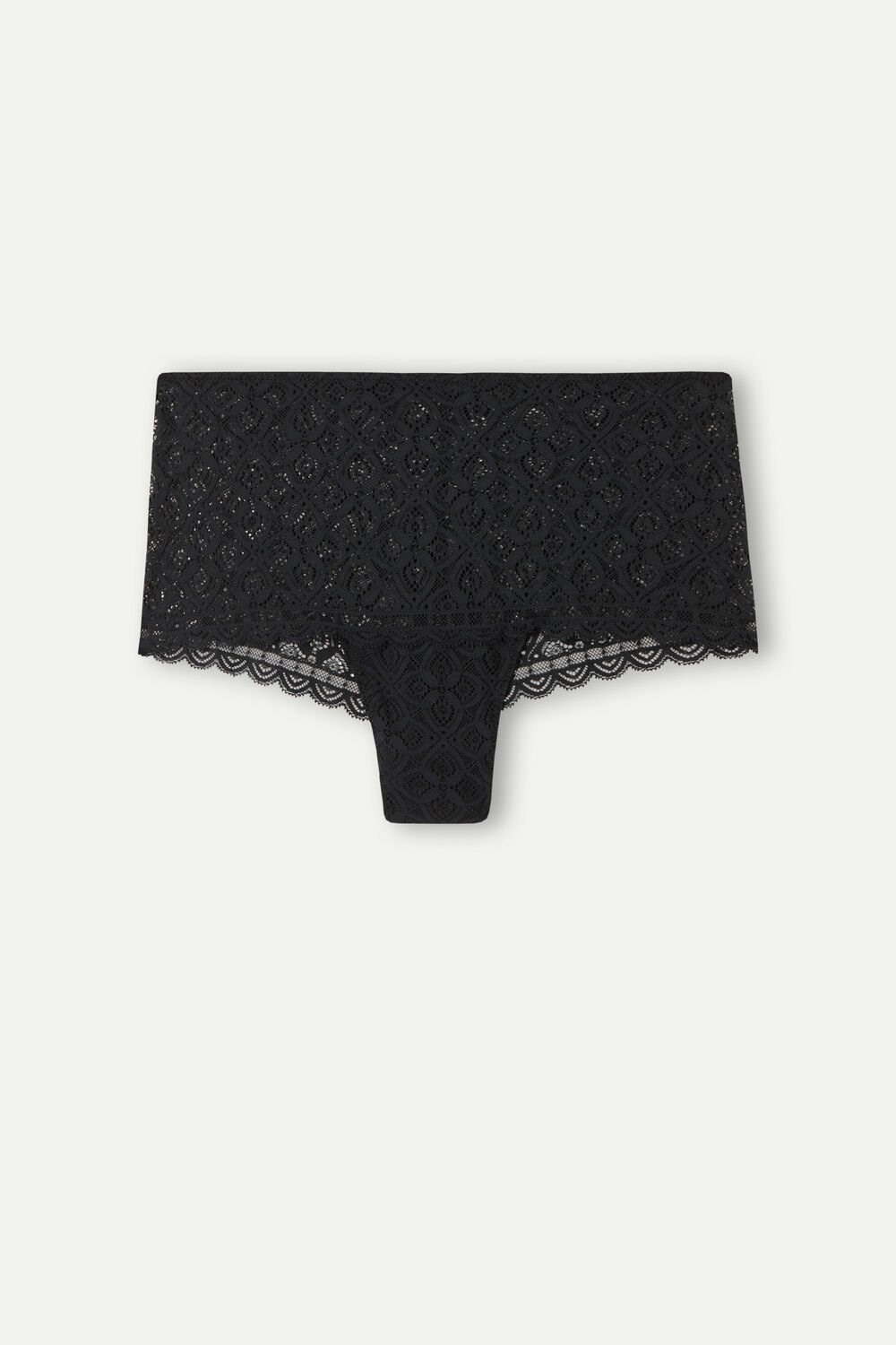 Black - 019 - Black Intimissimi Lace Hipster | JERI-40817