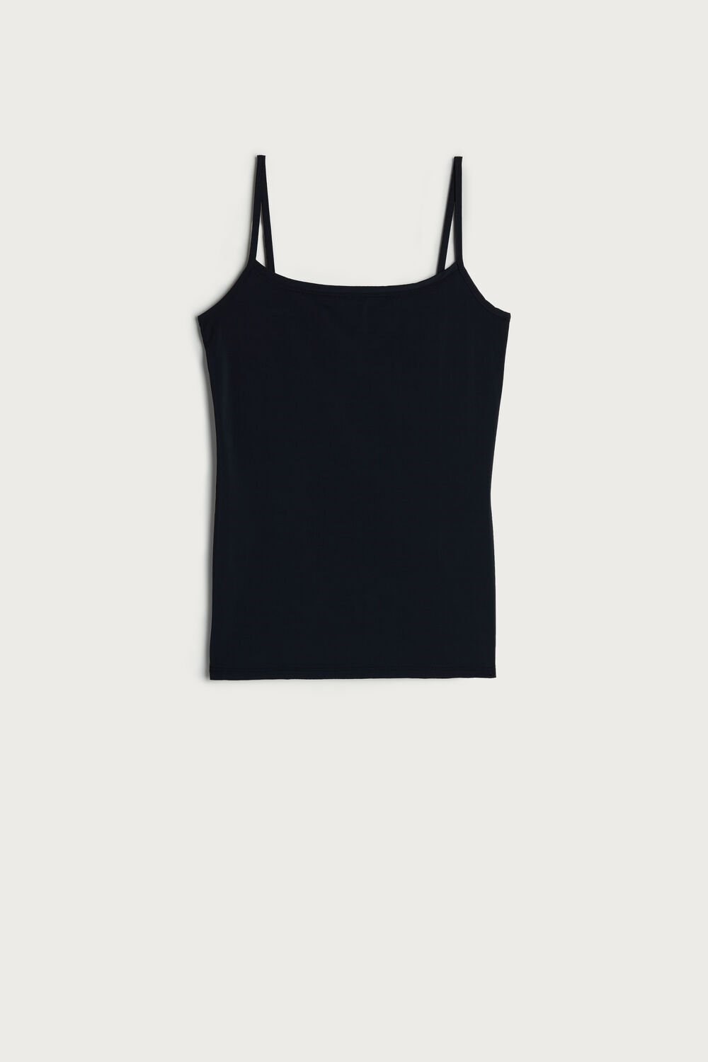 Black - 019 - Black Intimissimi Light Microfiber Cami | RQEH-01236