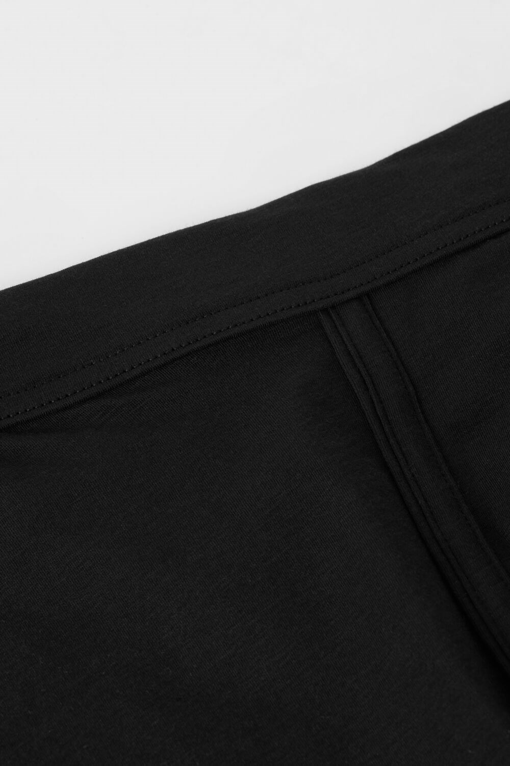 Black - 019 - Black Intimissimi Natural Fresh Supima® Cotton Boxers | LCED-64915