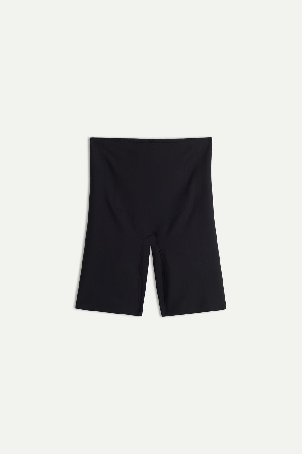 Black - 019 - Black Intimissimi Raw-Cut Microfiber Shorts | QPEG-29835