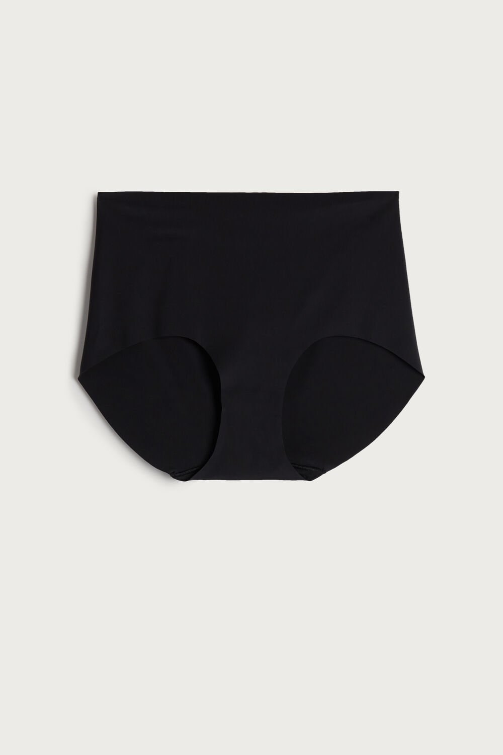 Black - 019 - Black Intimissimi Seamless Microfiber Hipster | ISNU-30458