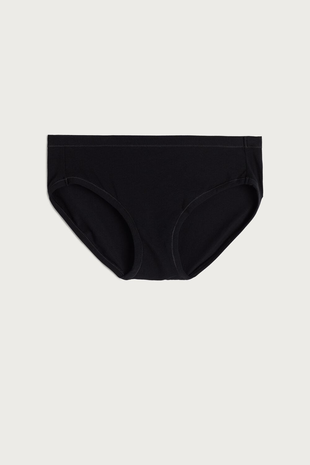 Black - 019 - Black Intimissimi Ultralight Supima® Cotton Briefs | RNLU-13706