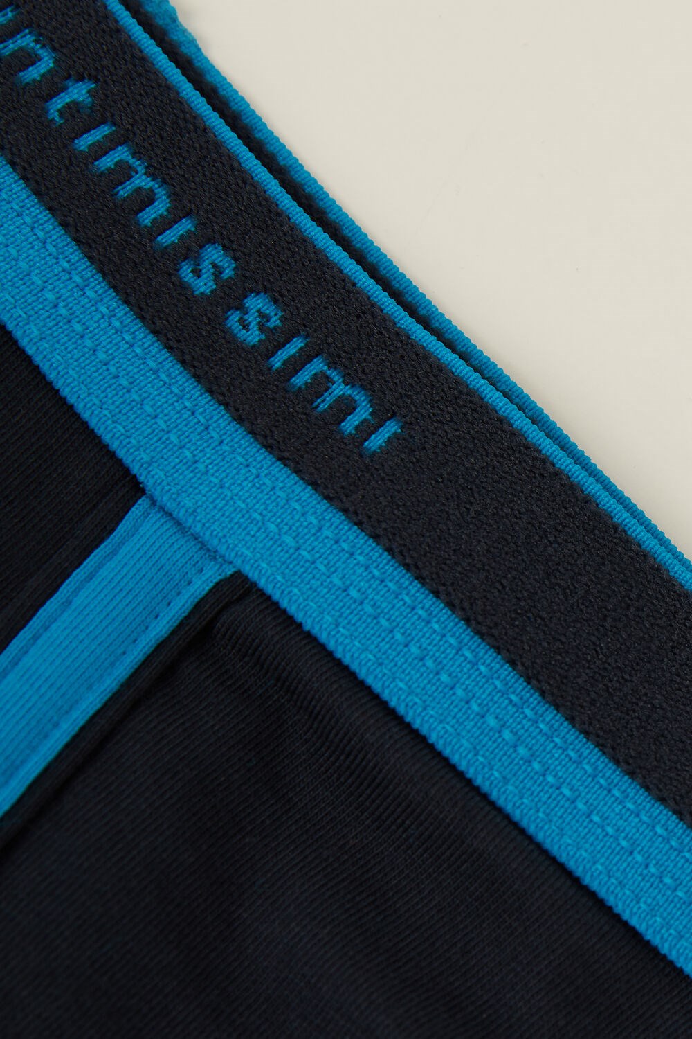 Black - 204j - Midnight Blue / Celestial Intimissimi Stretch Supima® Cotton Boxer Shorts with Logo Detail | PGJM-73801