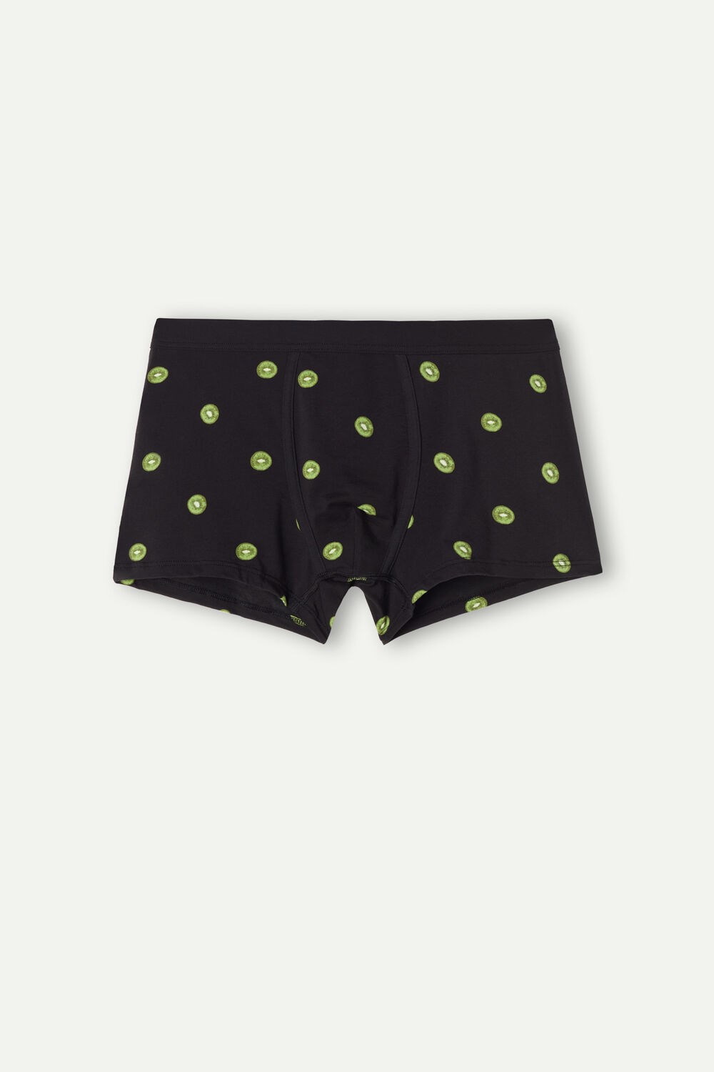 Black - 316j - Black Kiwi Print Intimissimi Kiwi Boxers in Natural Fresh Supima® Cotton | ABWU-31240