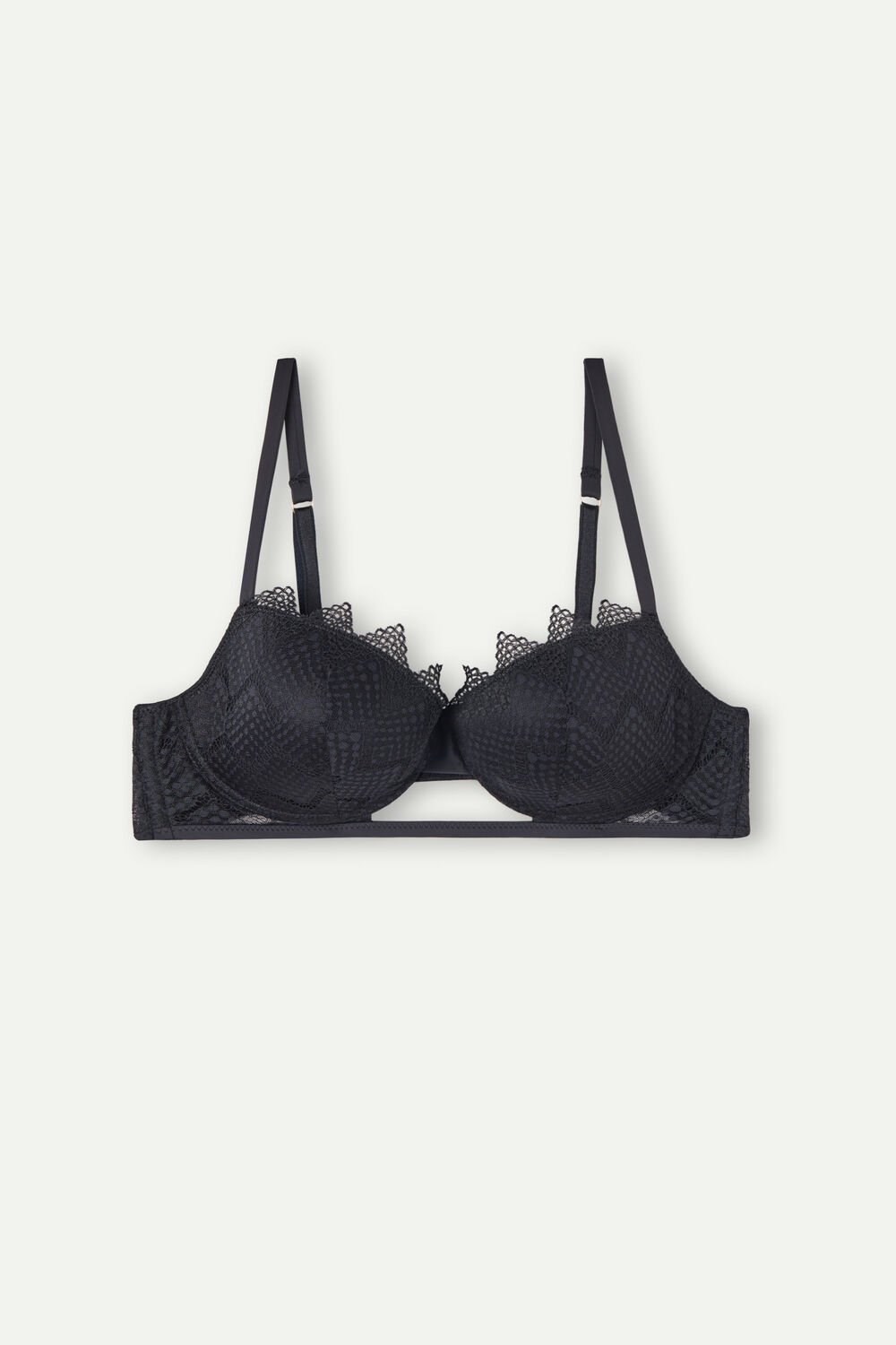 Black Intimissimi Sofia Urban Nomad Balconette Bra | OGJS-72580