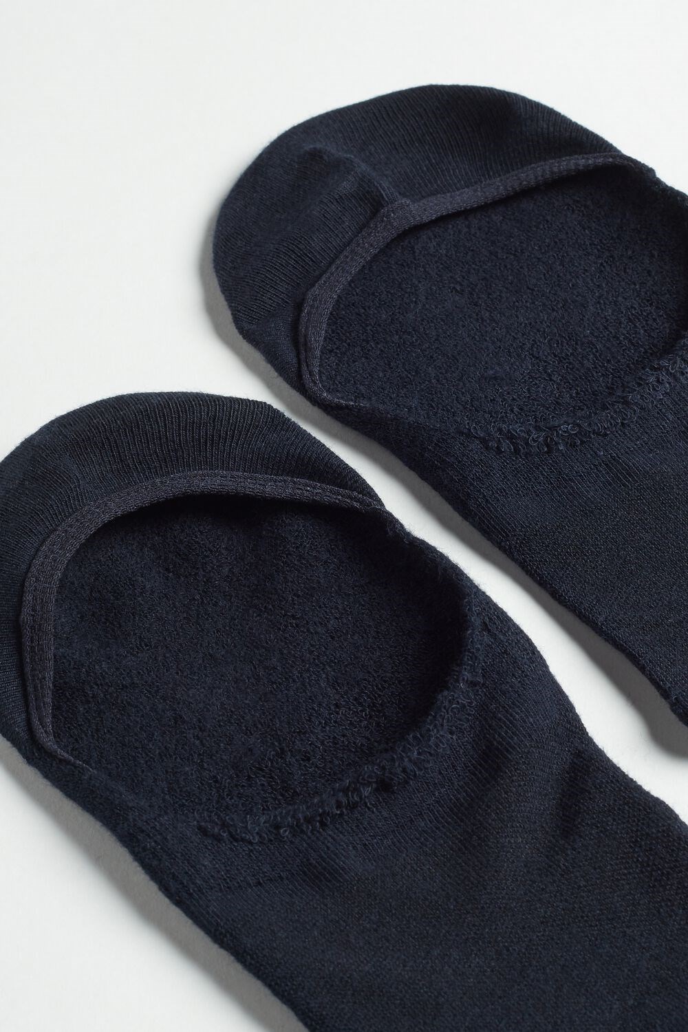 Blue - 016 - Blue Intimissimi Terrycloth Shoe Liners | PKQE-41573