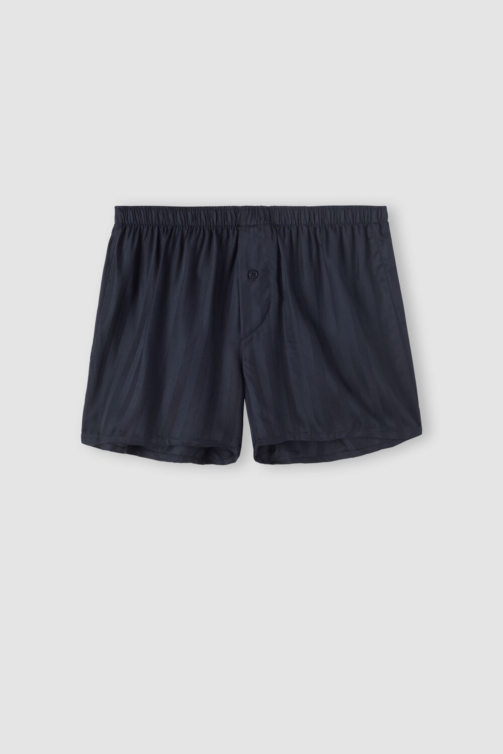 Blue - 095i - Dark Blue Intimissimi Woven Modal Boxers | CNGR-98203