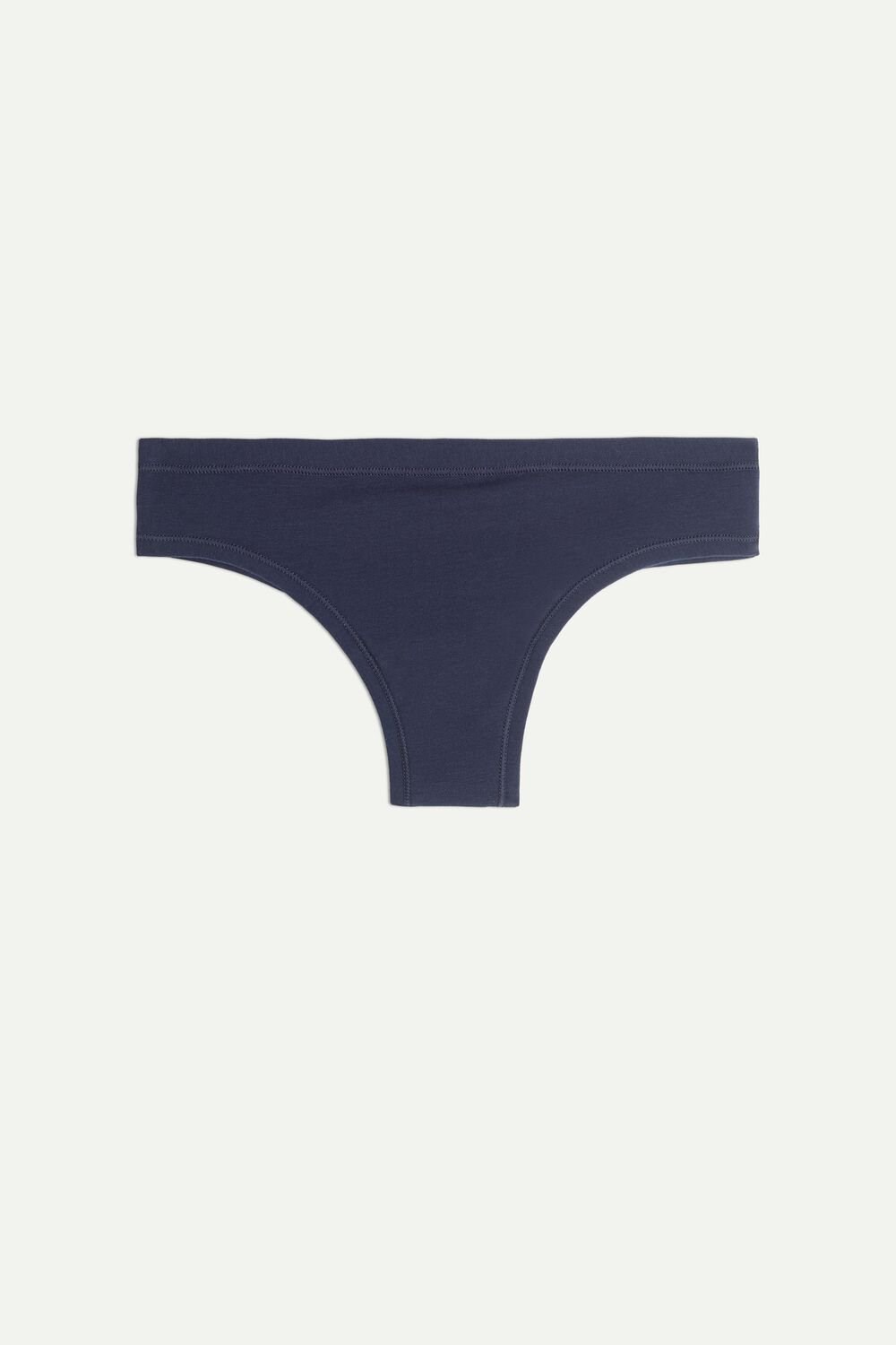 Blue - 1467 - Intense Blue Intimissimi Brazilian Panties in Ultralight Supima® Cotton | TBRU-57192