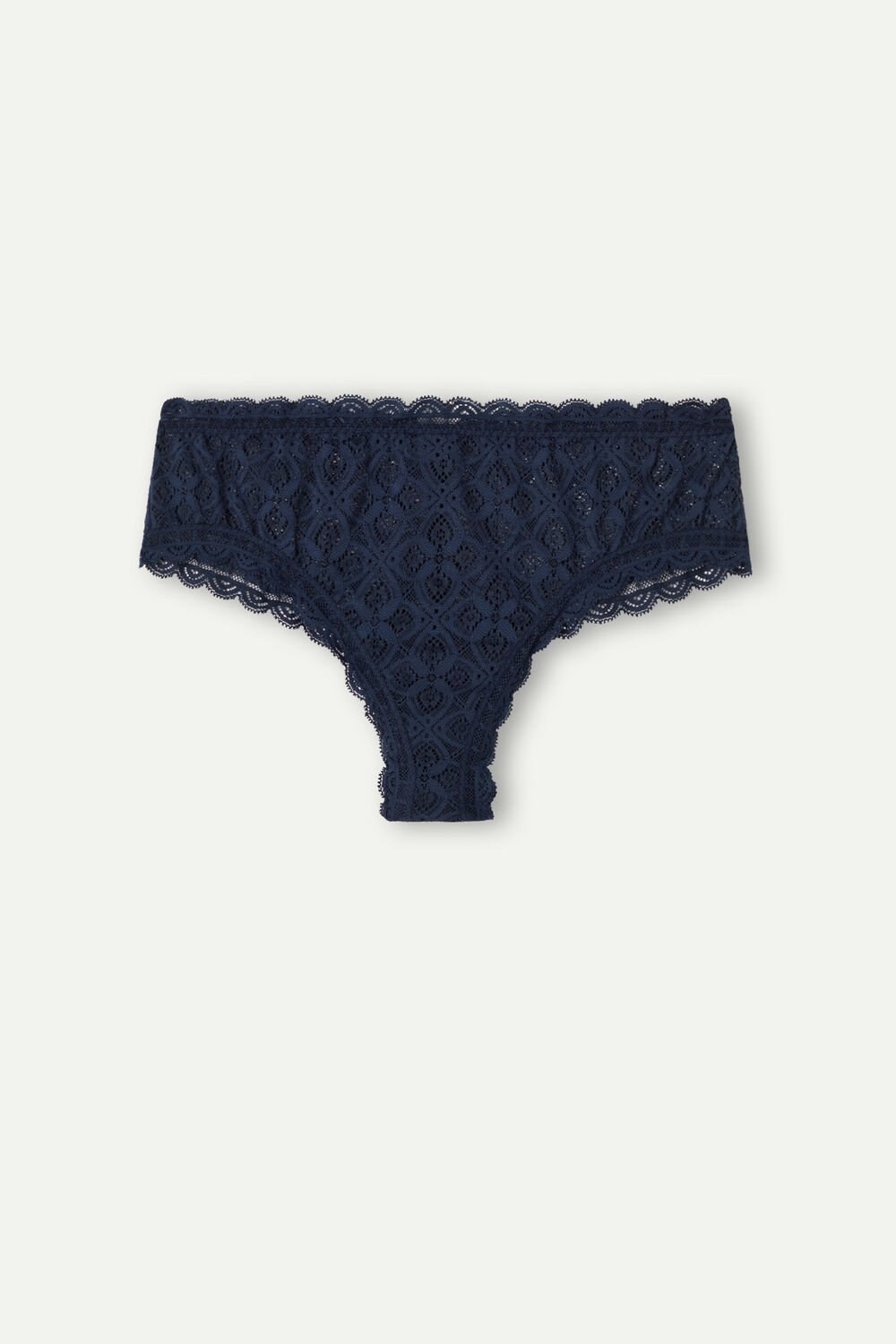 Blue - 1467 - Intense Blue Intimissimi Lace Hipster Brazilian | KFZH-59276