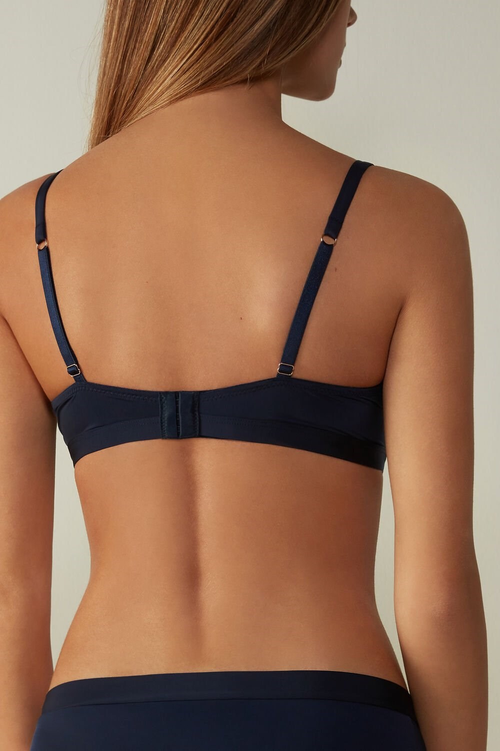 Blue - 1467 - Intense Blue Intimissimi Romantic Life Sofia Balconette Bra | YWFS-90672