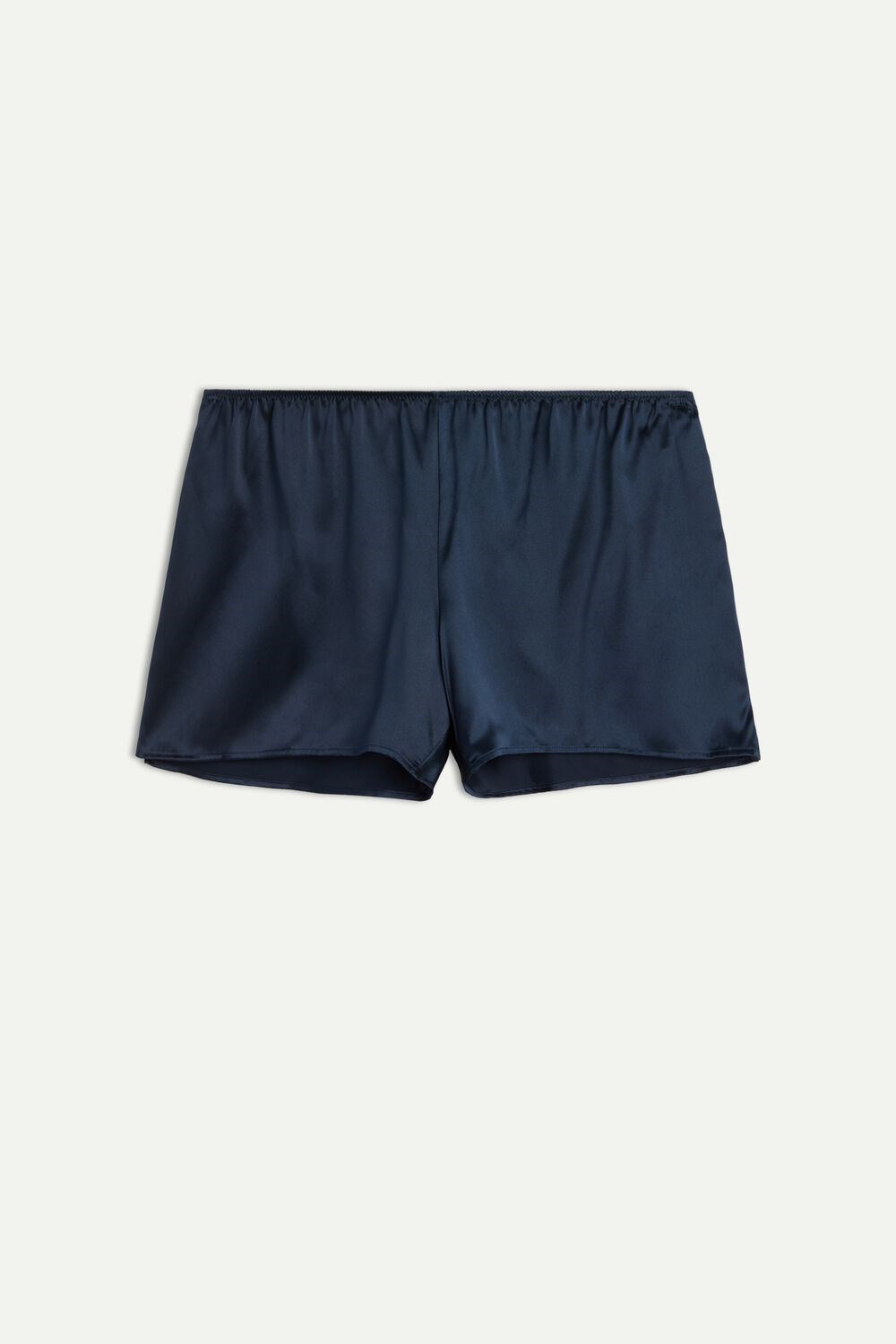 Blue - 1467 - Intense Blue Intimissimi Smooth Silk-Satin Shorts | NZXG-92751