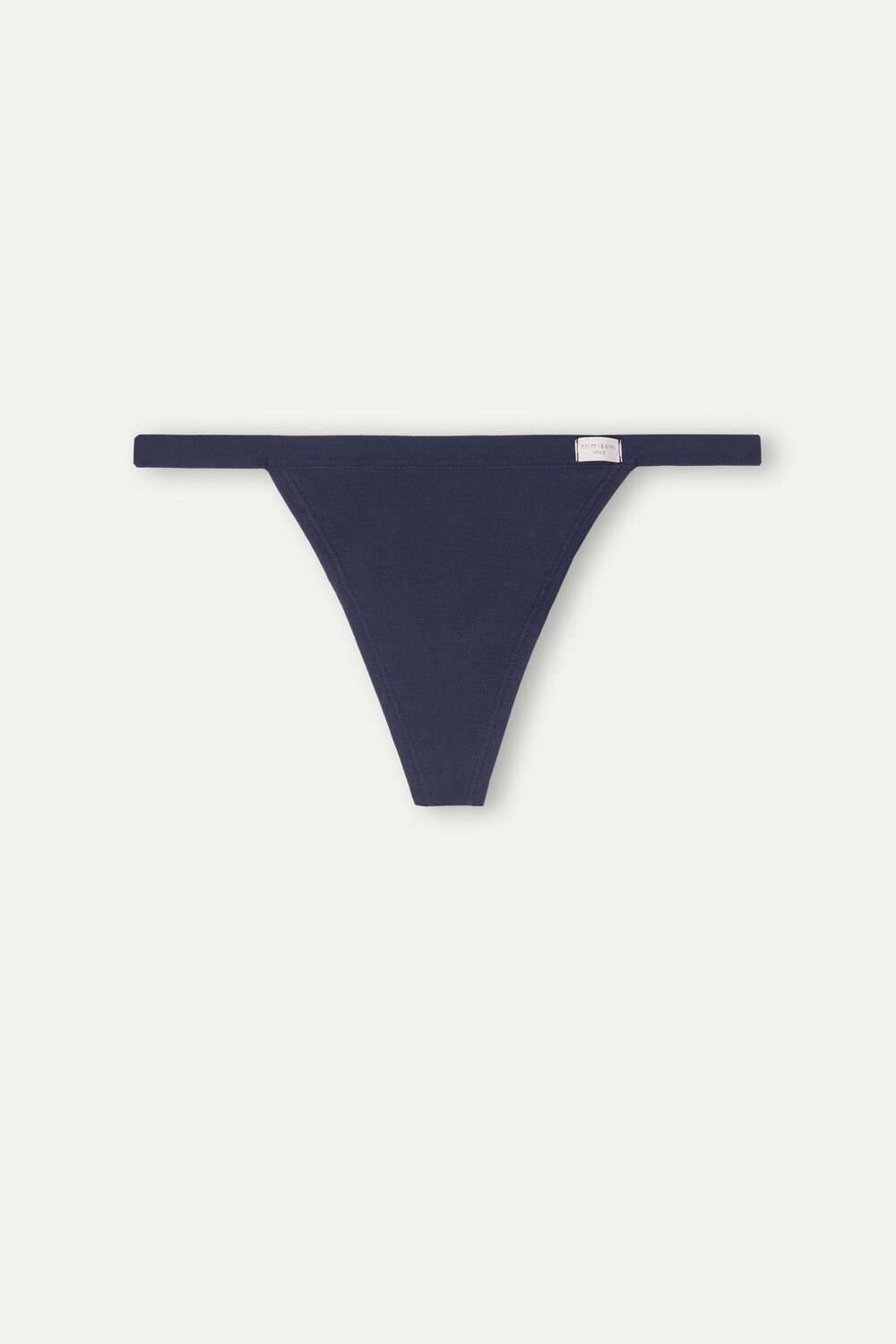 Blue - 1467 - Intense Blue Intimissimi String Thong in Cotton | VLMD-31428