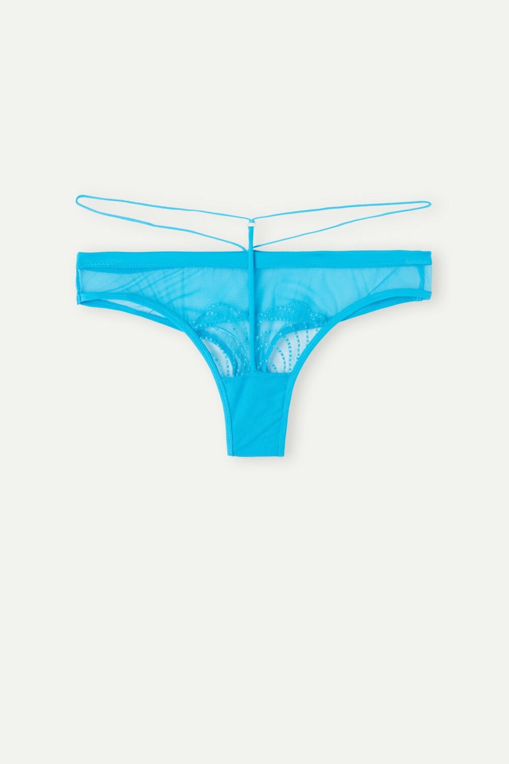 Blue - 210j - Digital Turquoise Intimissimi Steal the Show High Rise Brazilian | QUWF-32501