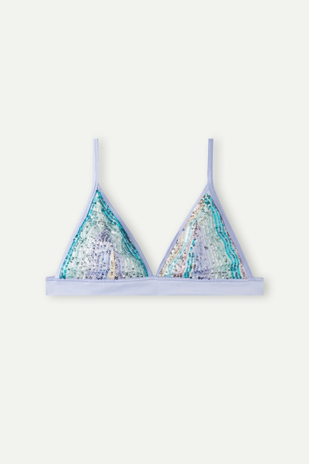 Blue - 238j - Multicolor Intimissimi Miami Nights Triangle Bra | OCXN-73162