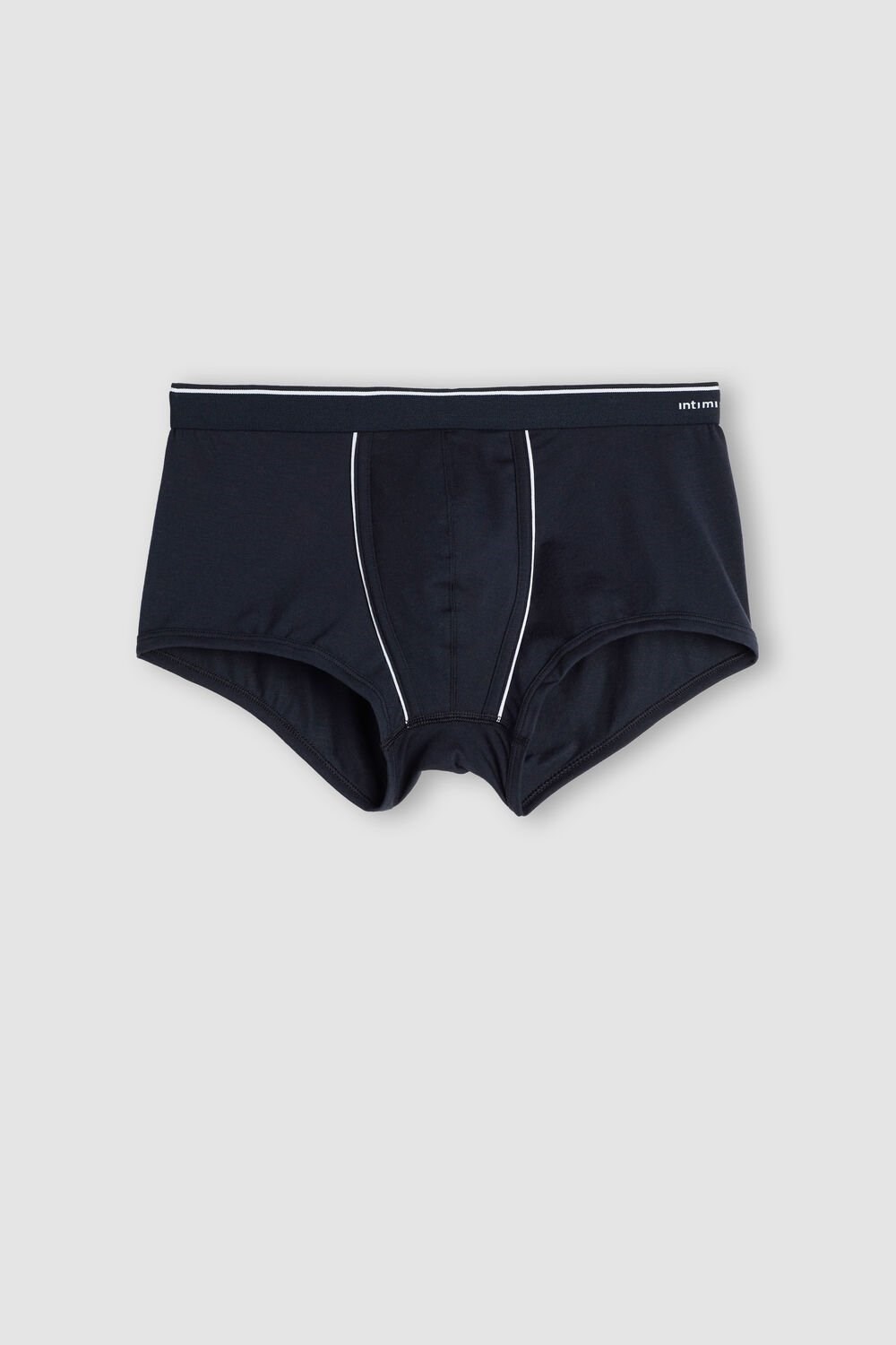 Blue - 6987 - Blue / White Intimissimi Supima® Cotton Boxers | PUSO-28453