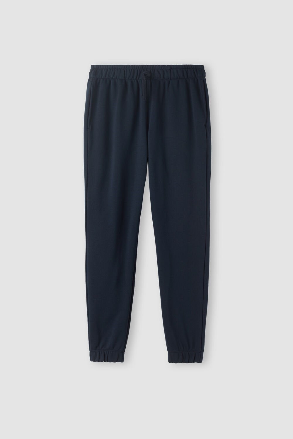 Blue - 800 - Midnight Blue Intimissimi Full Length Lightweight Sweatpants | MYZE-78014