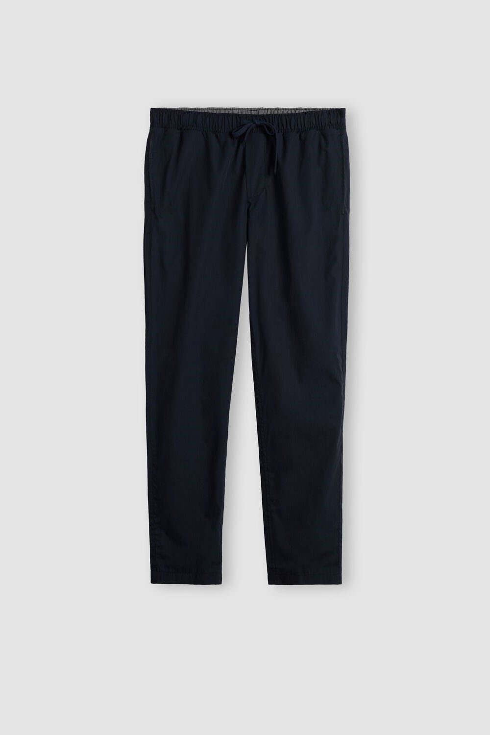 Blue - 800 - Midnight Blue Intimissimi Pants in Cotton Cloth | LAPO-20798