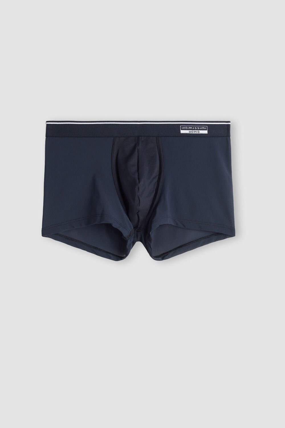 Blue - 800 - Midnight Blue Intimissimi Super Fresh Micro-mesh Boxers | BRKG-12674