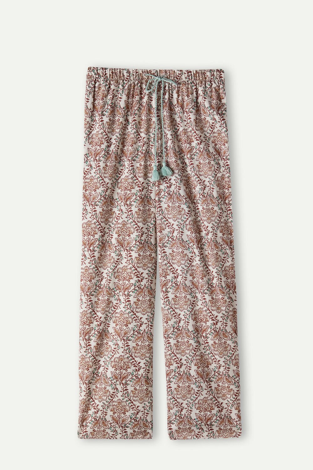 Floral - 994i - St.Spices Garden Intimissimi Spices Garden Cotton Trousers | LTVW-47260