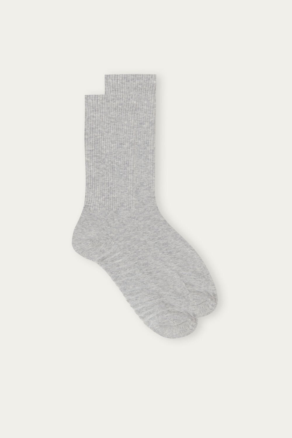 Grey - 2000 - Gray Sweatshirt Intimissimi Short Terrycloth Socks | VCYJ-71469