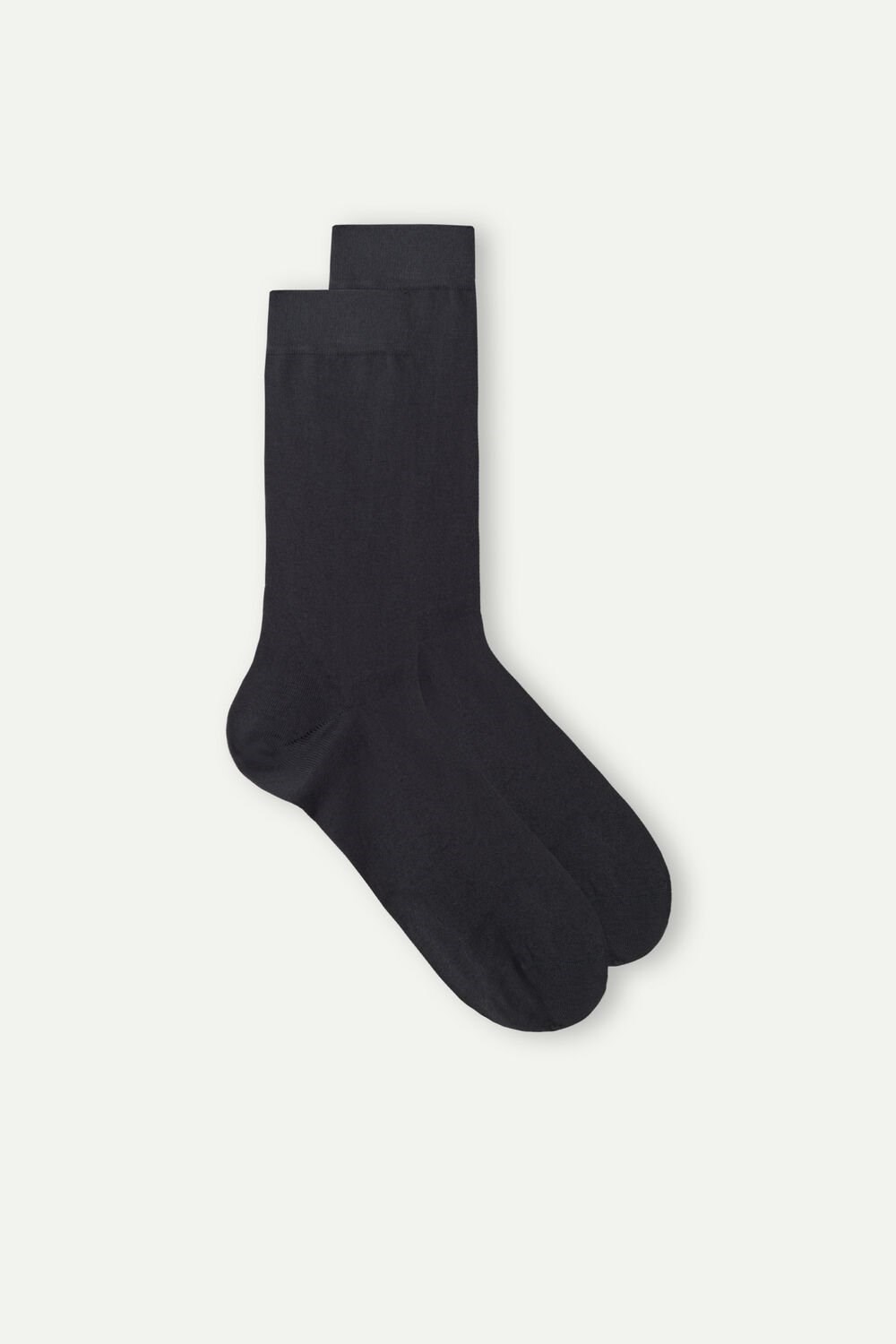 Grey - 780 - Anthracite Intimissimi Short Socks in Stretch Supima® Cotton | DKCL-19630