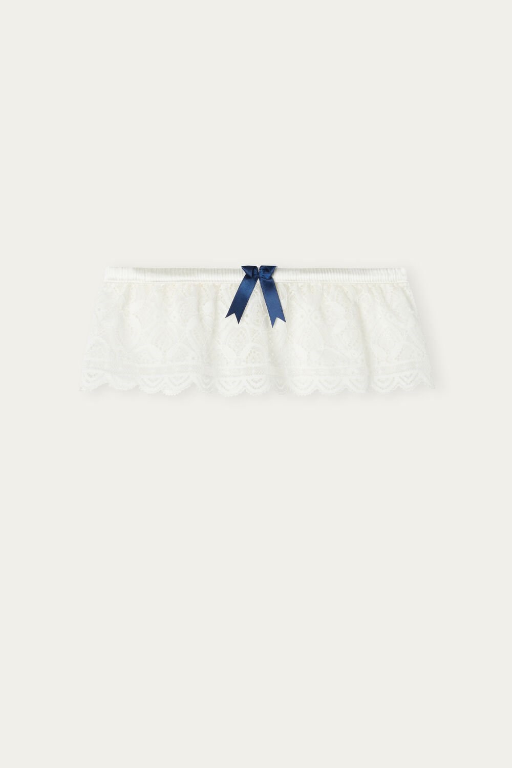 Ivory - 2127 - Talc White Intimissimi Lace Garter | HQNF-84913