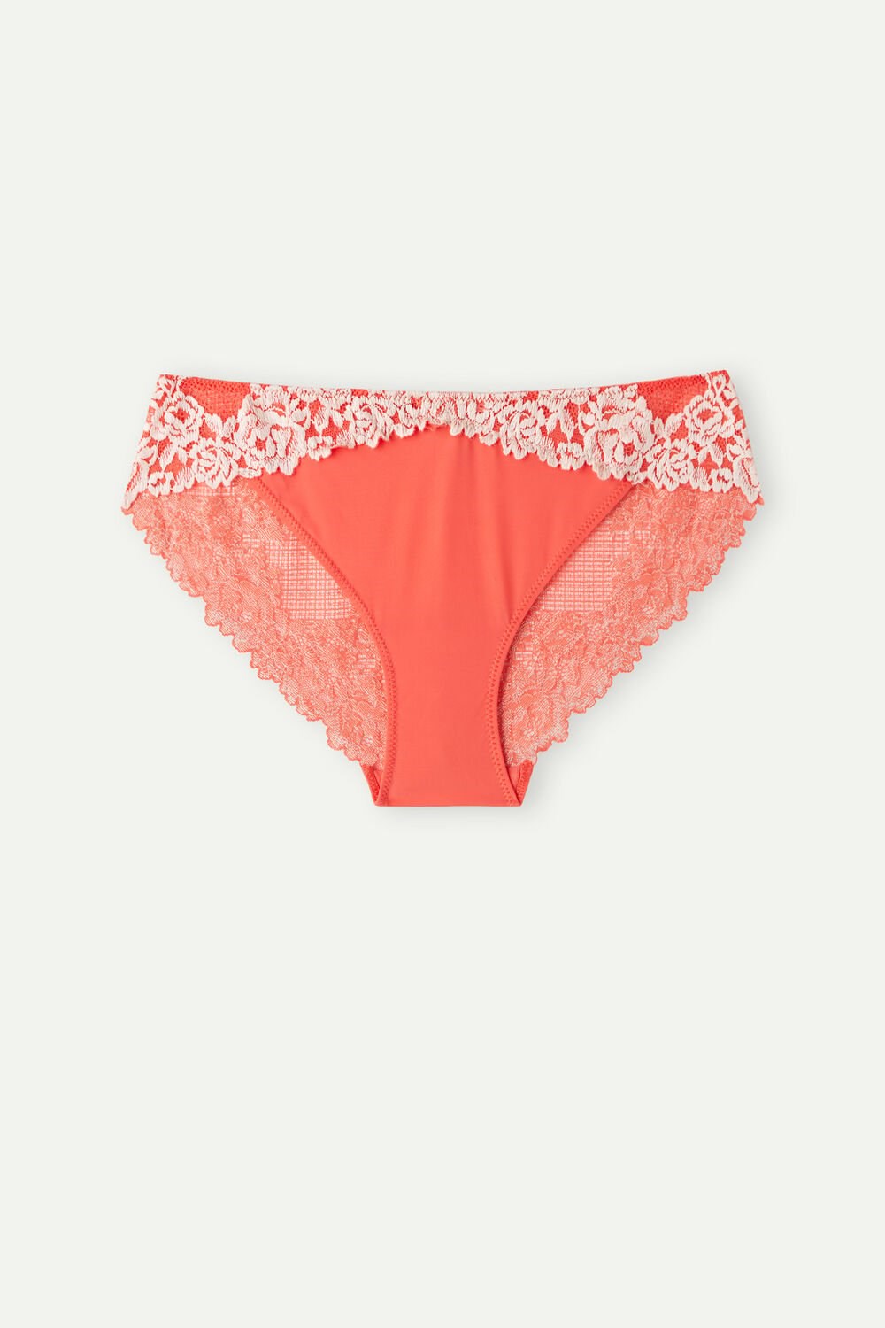 Ivory - 216j - Flame Scarlet / Ivory Intimissimi Pretty Flowers Panties | VRJN-07395