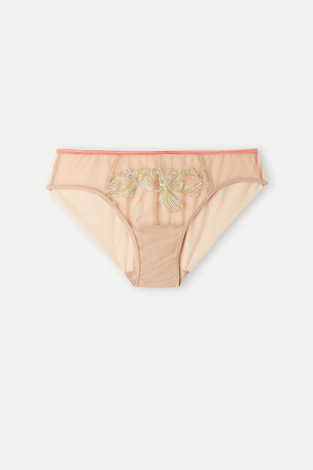 Multicolor - 235j - Soft Beige / Multicolor Intimissimi Candy Colors Panties | XLID-24086