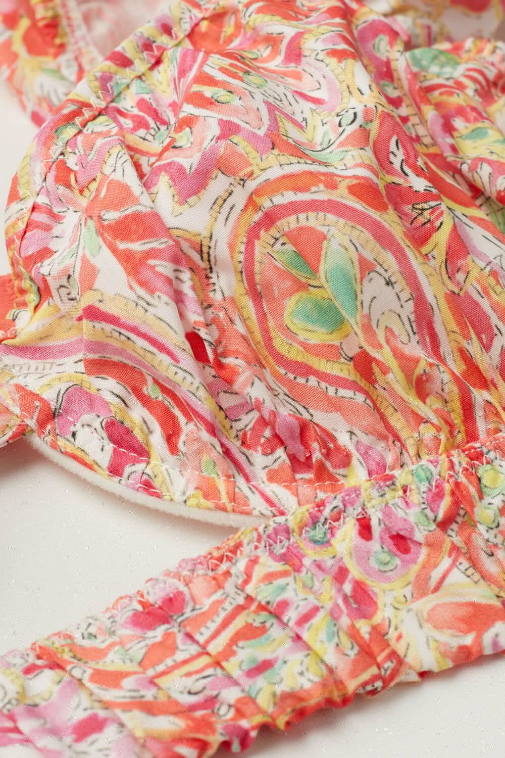 Multicolor - 240j - Summer Cashmere Print Intimissimi Summer Journey Bra Top | EQYX-97514