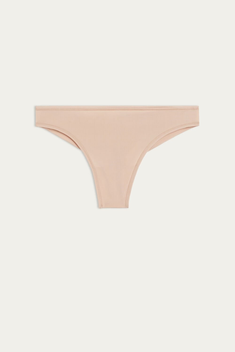 Natural - 044 - Soft Beige Intimissimi Brazilian Panties in Ultralight Microfiber | BIFS-84016