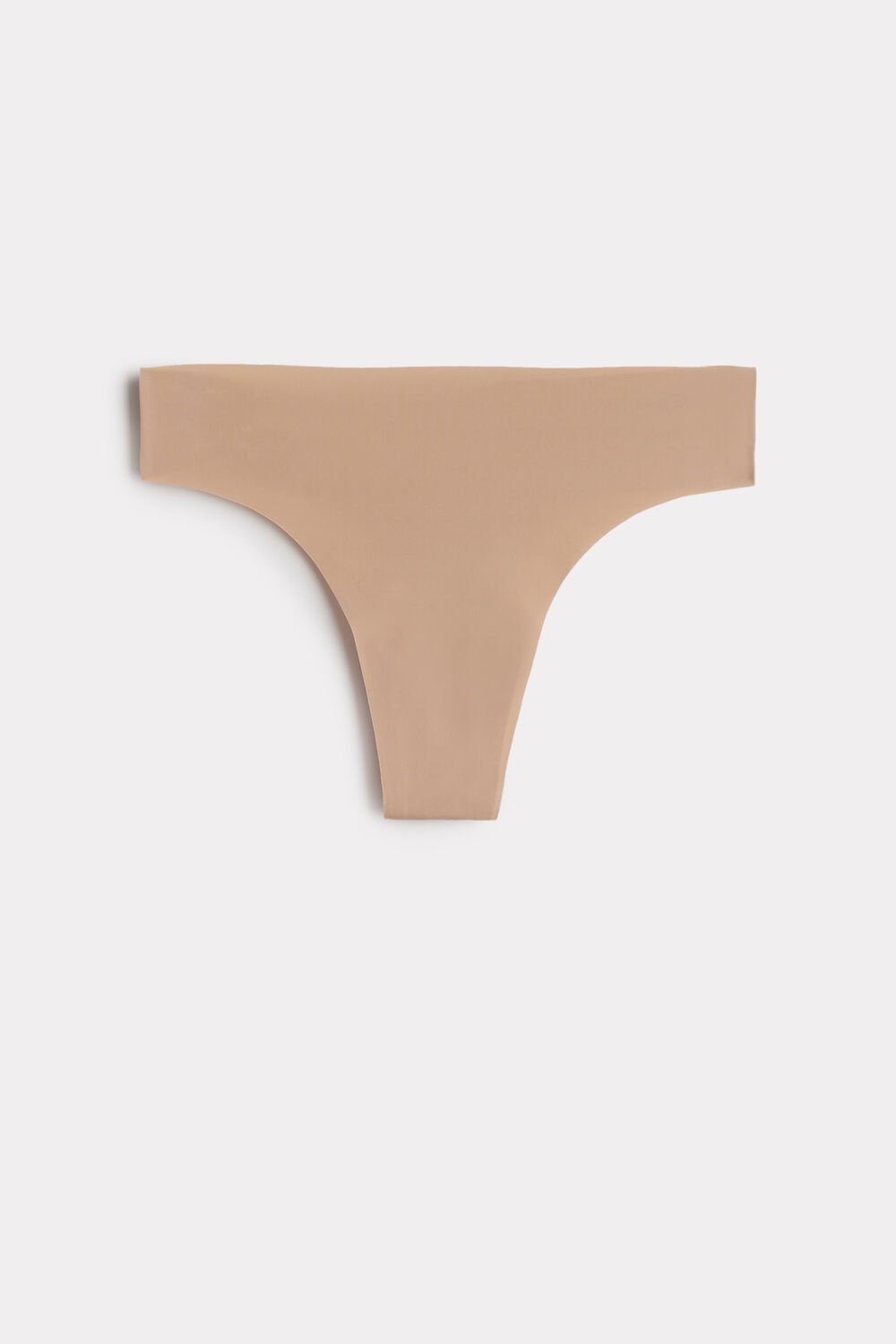 Natural - 044 - Soft Beige Intimissimi Brazilian Panties in Seamless Ultra Light Microfiber | XSUA-72381