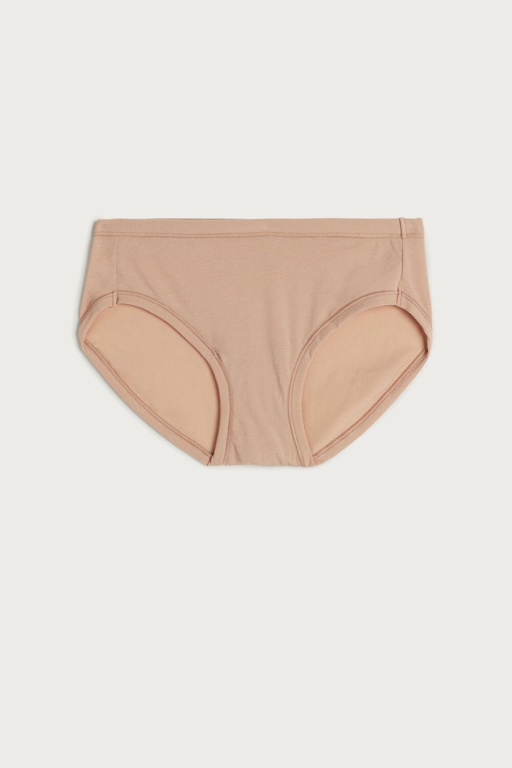 Natural - 044 - Soft Beige Intimissimi Ultralight Supima® Cotton Briefs | UAYK-21079