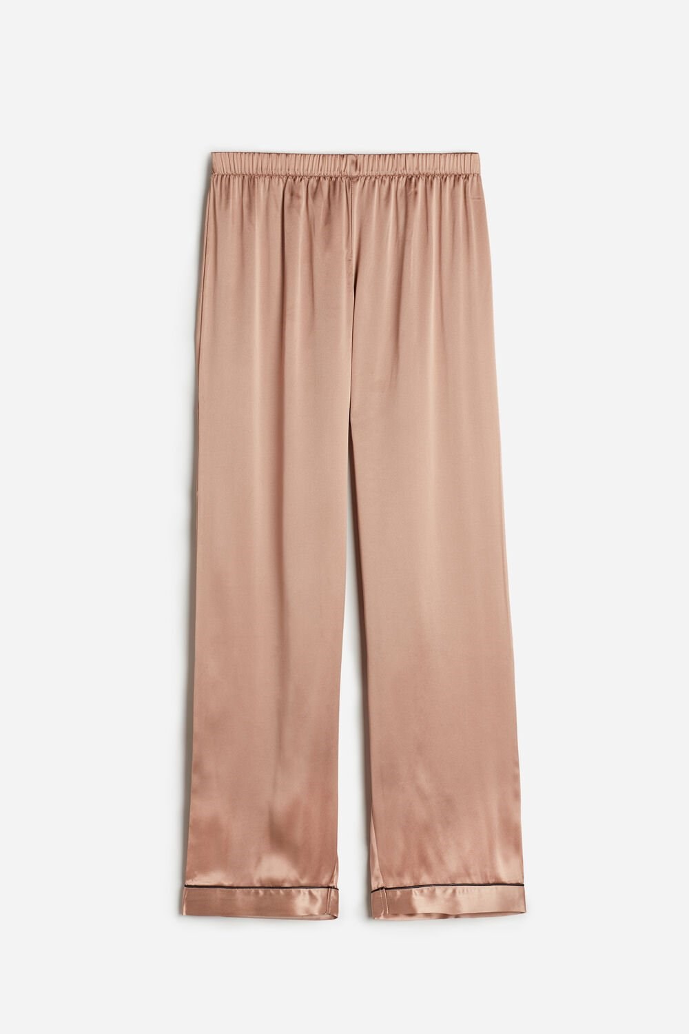 Natural - 163i - Satin Pink Intimissimi Silk Satin Pajama Pants | VAIQ-05978