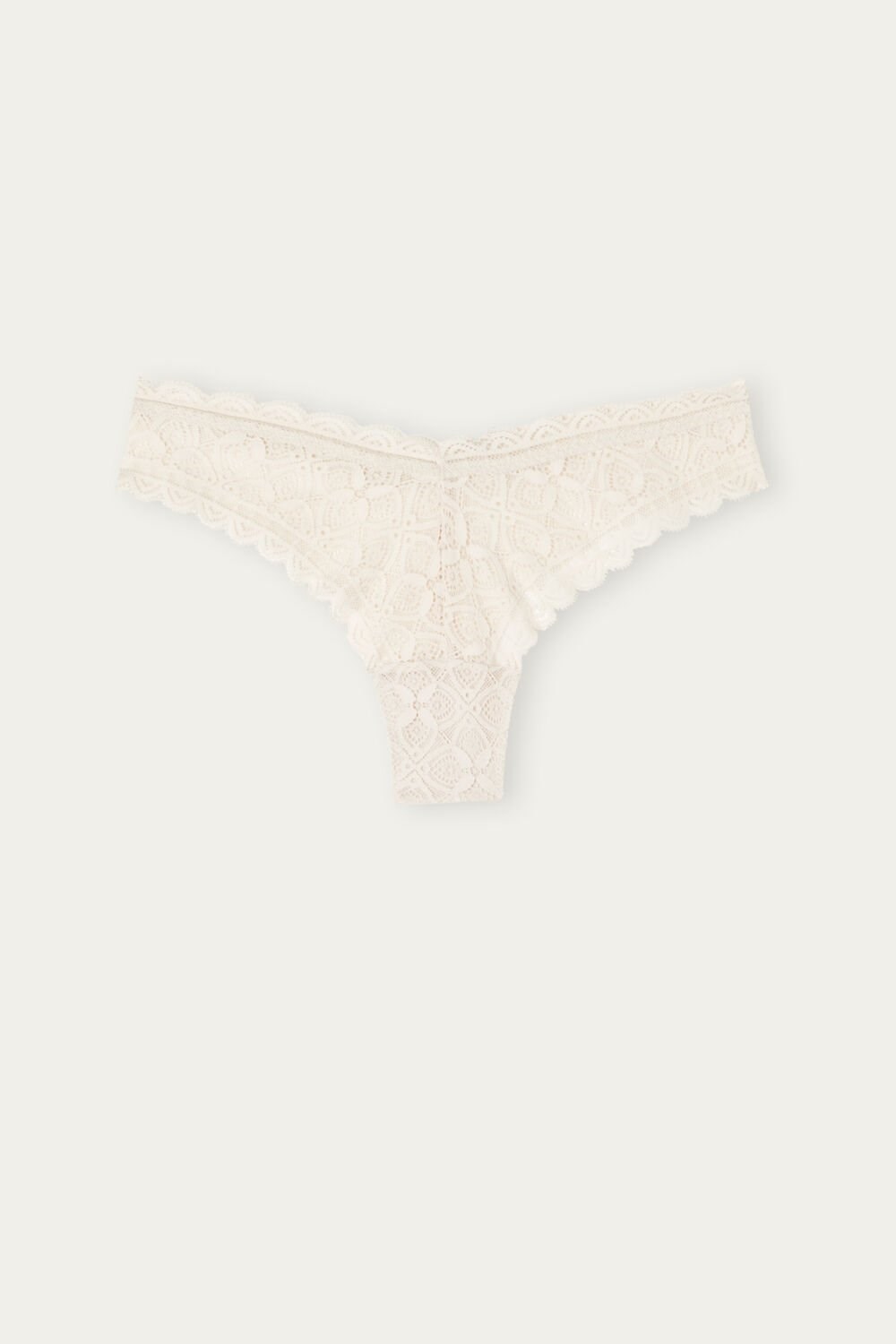 Natural - 2280 - Silk Pink Intimissimi 80s-style Lace Brazilian | XRGI-27409