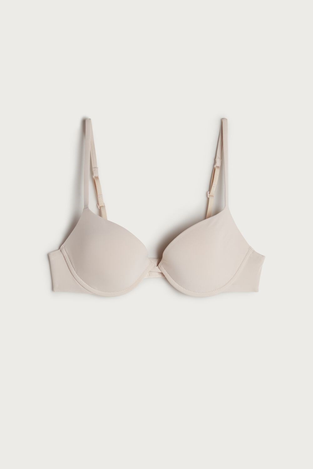 Natural - 2280 - Silk Pink Intimissimi Bellissima Push-up Bra in Microfiber | XWJS-65724