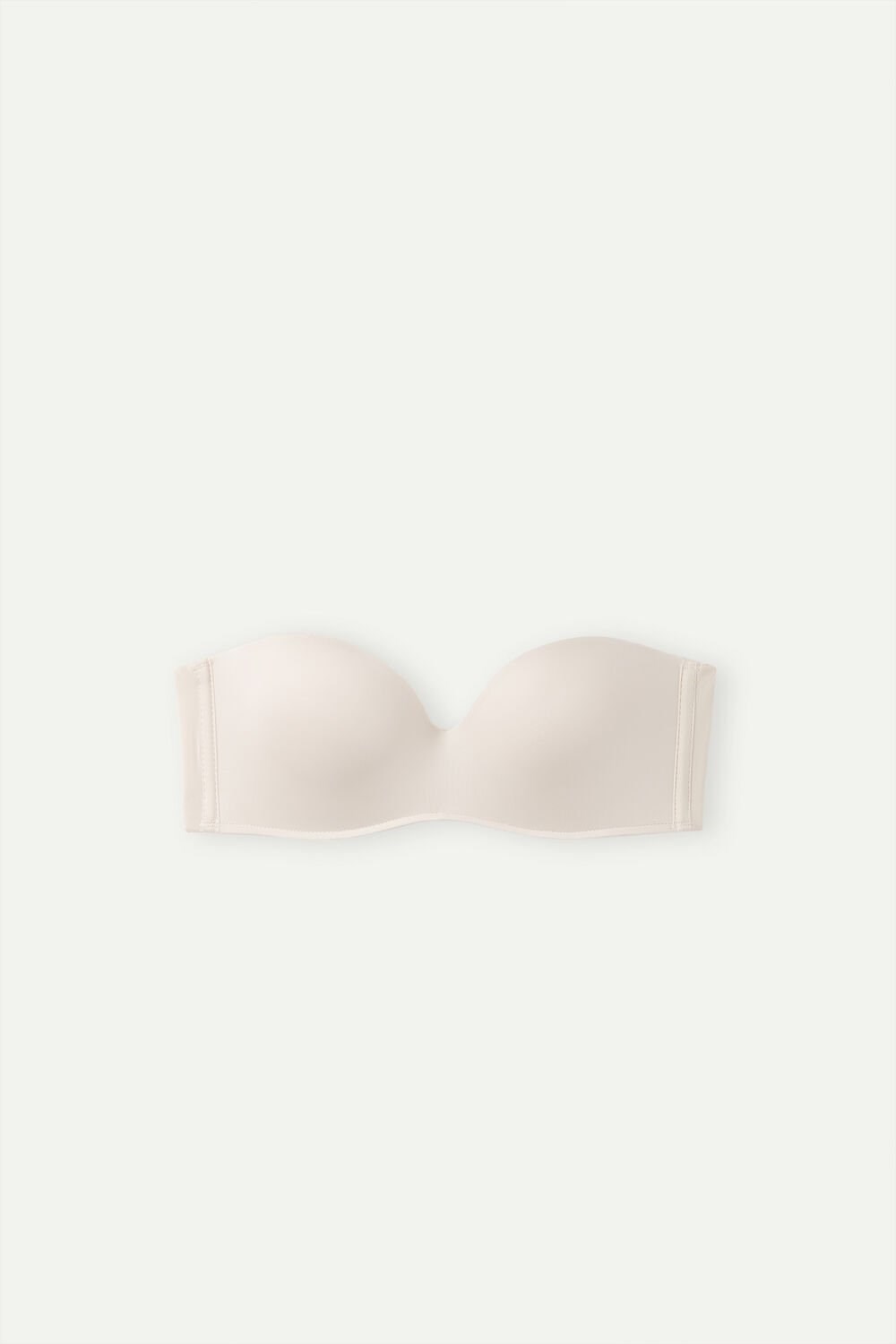 Natural - 2280 - Silk Pink Intimissimi Gioia Bandeau Bra in Ultralight Microfiber | UGEC-15739